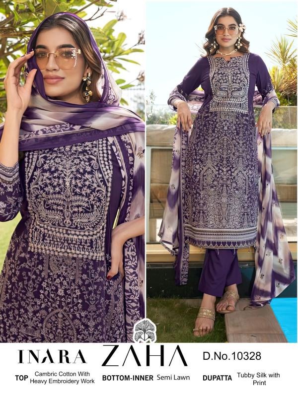 Zaha Inara Vol 1 Cotton Pakistani Salwar Kameez Collection